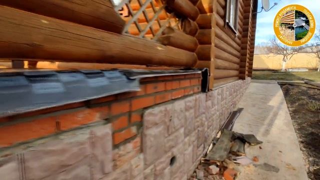 Замена нижних, гнилых венцов #поднятьдомказань