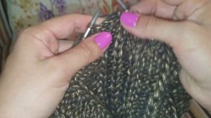 МК ШАПКА GAZZAL ROCK N ROLL С ОТВОРОТОМ (СУПЕР ЛЕГКО!) ПЫШНОЙ РЕЗИНКОЙ