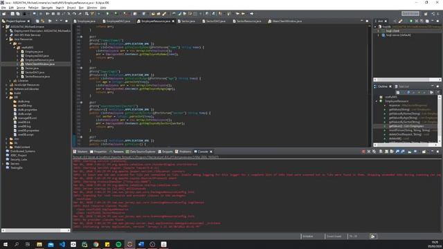 Using Java API for RESTful Web Services - Distributed Systems 4 Assignment смотреть онлайн