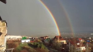 Двойная радуга в Валуйках
