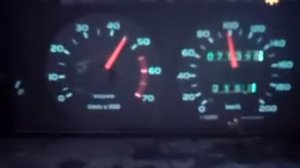 Volvo 340 Variomatic 0-120 km/h acceleration