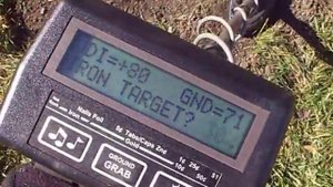 White's MXT Pro Gold Test