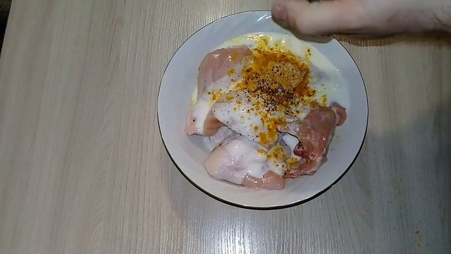 Курица в духовке