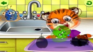 Смешная еда для детей - Развивающая игра для ребёнка. Раннее развитие детей