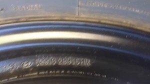 Докатка/запаска штатная от Grand Santa FE Корея ! арт.диска 529102B915