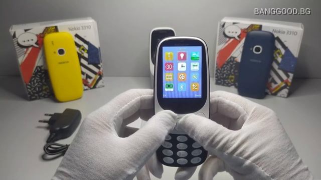 Nokia 3310, Dual SIM Card, 1200mAh, Bluetooth,Camera Flashlight, BEST PRICE WITH PROMO CODE??!!! смотреть онлайн