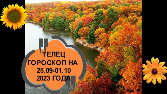 ТЕЛЕЦ ТАРО-ПРОГНОЗ НА НЕДЕЛЮ С 25.09 ПО  01.10.2023