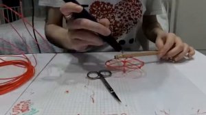 3D-ручка. Объемное сердце