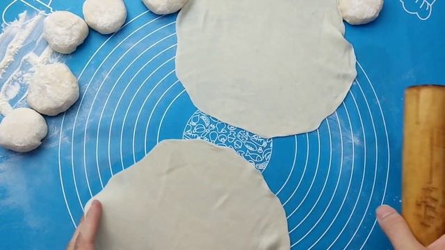 Узбекская кухня Гилминди (Сладкая чебуреки с заварным кремом) G'ilmindi