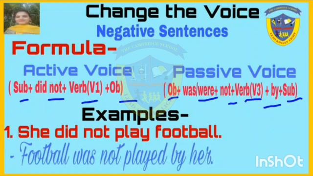 Change the voice in Simple Past Tense смотреть онлайн