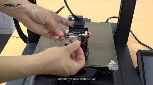 Service tutorial Ender - 3 S1 Pro replace the hotend kit