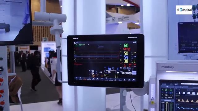 Monitor de pacientes a pie de cama con pantalla táctil giratoria BeneVision N19/N22 смотреть онлайн
