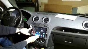 Автомагнитола Podofo 9", 2/32, часть 2, установка