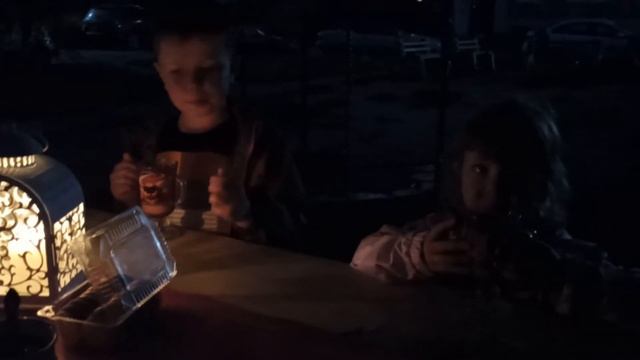 Ужин на улице при свече смотреть онлайн