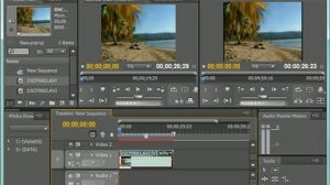 Перемещение по монтажной области в Adobe Premiere