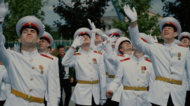 Тверское Суворовское военное училище. Выпуск 72. 7 рота 2020. Алые погоны