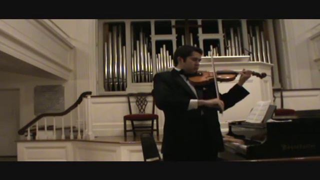 Schubert Ave Maria, Nathaniel Robinson, violinist смотреть онлайн