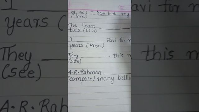 Present Perfect Tense смотреть онлайн