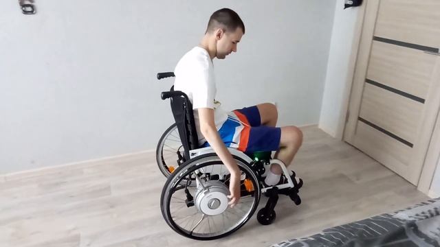 Тест колес с электроусилителем OttoBock eSupport смотреть онлайн