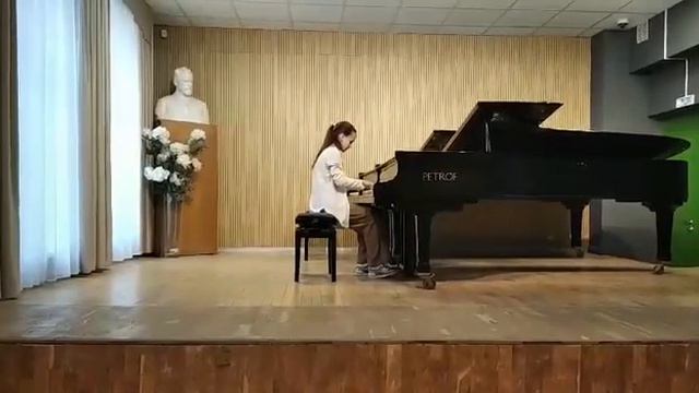 Ольга Горевая 13 лет, М Чюрленис  Прелюдия соч 7 N3