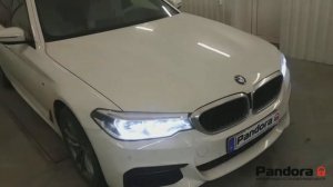 BMW 5 G30 / Установка автосигнализации Pandora / Реализация автозапуска / Все по штатному