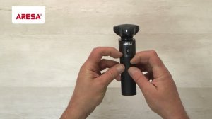 Распаковка электробритвы / Unpacking of electric shaver ARESA AR-4602