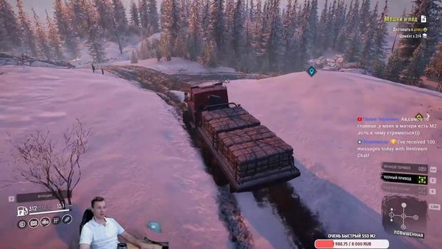 ОБСТАНОВОЧКА НА АЛЯСКЕ. HARD #49 | SnowRunner смотреть онлайн