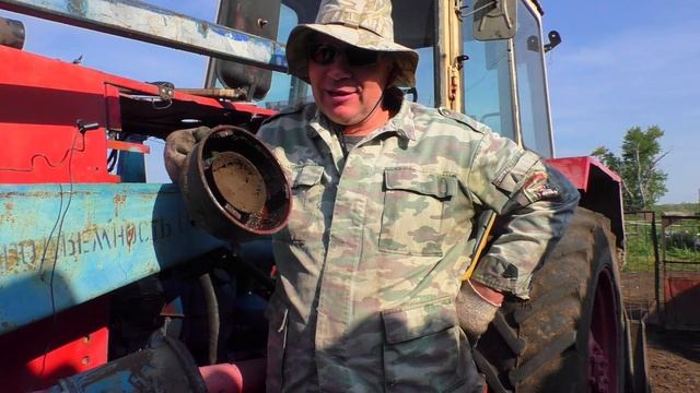 Какой купить воздушный фильтр для трактора #бажениты лучше ? смотреть онлайн