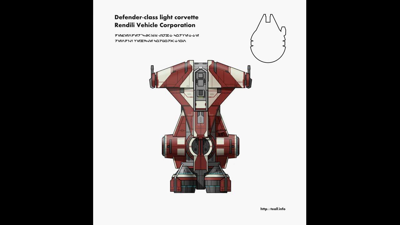 SWTOR Defender-class light corvette смотреть онлайн