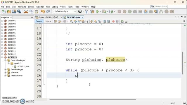 GCSE #13 Java Solution смотреть онлайн