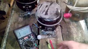 Компрессор с холодильника - проверка и запуск