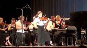Яньшинов Концертино с оркестром . Клименко Вадим(7 лет)