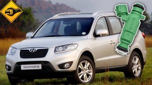 Hyundai Santa Fe  замена форсунок на V6