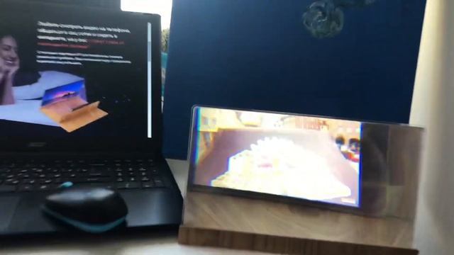 Как увеличить экран телефона. Мой отзыв.Magnifier screen - 3d. смотреть онлайн
