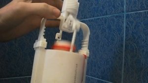 Как настроить двухуровневую арматуру слива унитаза KKPOL 205 или 206