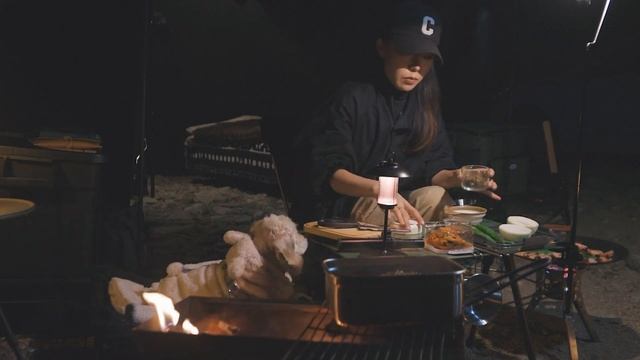 [ep.29] 내가 매주 캠핑을 갈 수밖에 없는 이유 / 신상 티피 텐트 제가 먼저 써 보겠슴돠 / 야경맛집?✨  / 캠핑vlog
