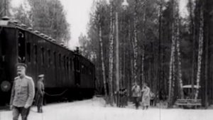 Государь Николай II и наштаверх Н. Н. Янушкевич