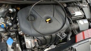 Hyundai Elantra 1/8 Замена ремня генератора!