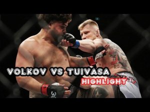Лучшие моменты Волков vs Туиваса / Highlight Volkov vs Tuivasa