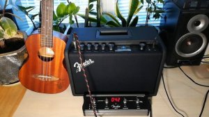 Комбик для укулеле. Часть 3. Fender Mustang GT 40. MGT-4 footswitch.