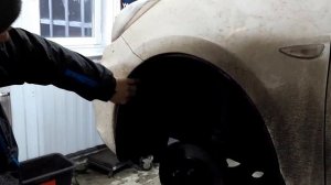 Hyundai Solaris. Болтающийся передний локер.