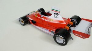 Papírový Model (Papercraft) Ferrari 312-T2 Niki Lauda (1:24)