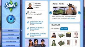 The Sims 3 Launcher // Los Sims 3 Lanzador