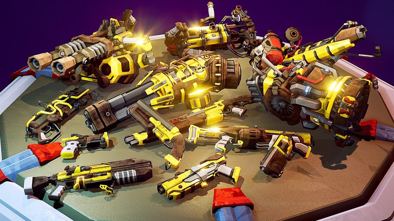 Deep Rock Galactic. Survivor. Задачи биома 5 сложность. 4 огненных оружия и 4 кислотных оружия...