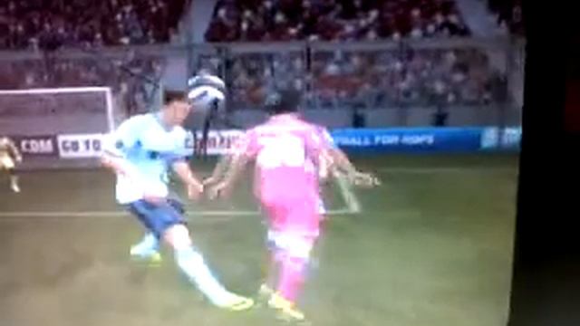 arshavin amazing volley ( fifa 12 )