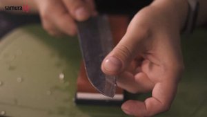 Краткая инструкция по заточке ножей на водных камнях