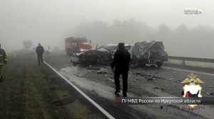 Смертельное ДТП с рейсовым автобусом «Красноярск-Братск»