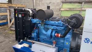 ЭДБ-100-1 НЗГу дизельный генератор для постоянной работы , мотор 1500 оборотов, BAUDOUIN 6М11G150