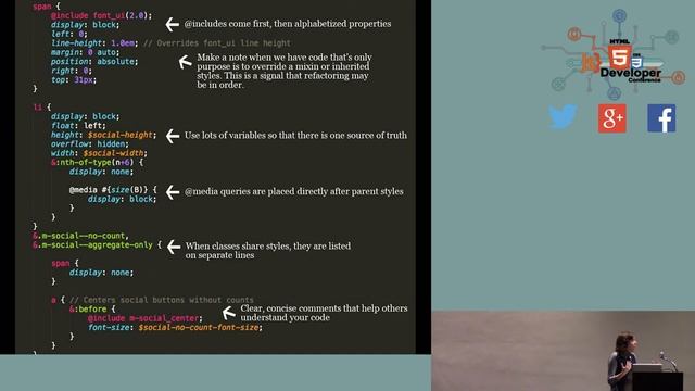 HTML5DevConf: Smith Schwartz, Say Media: Well-Designed Development: Sass for Engineers