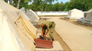 Первокурсники ДВОКУ отправились учиться на полигон